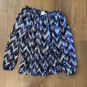 Petite Michael Kors Scrunched Blouse / Petite Small